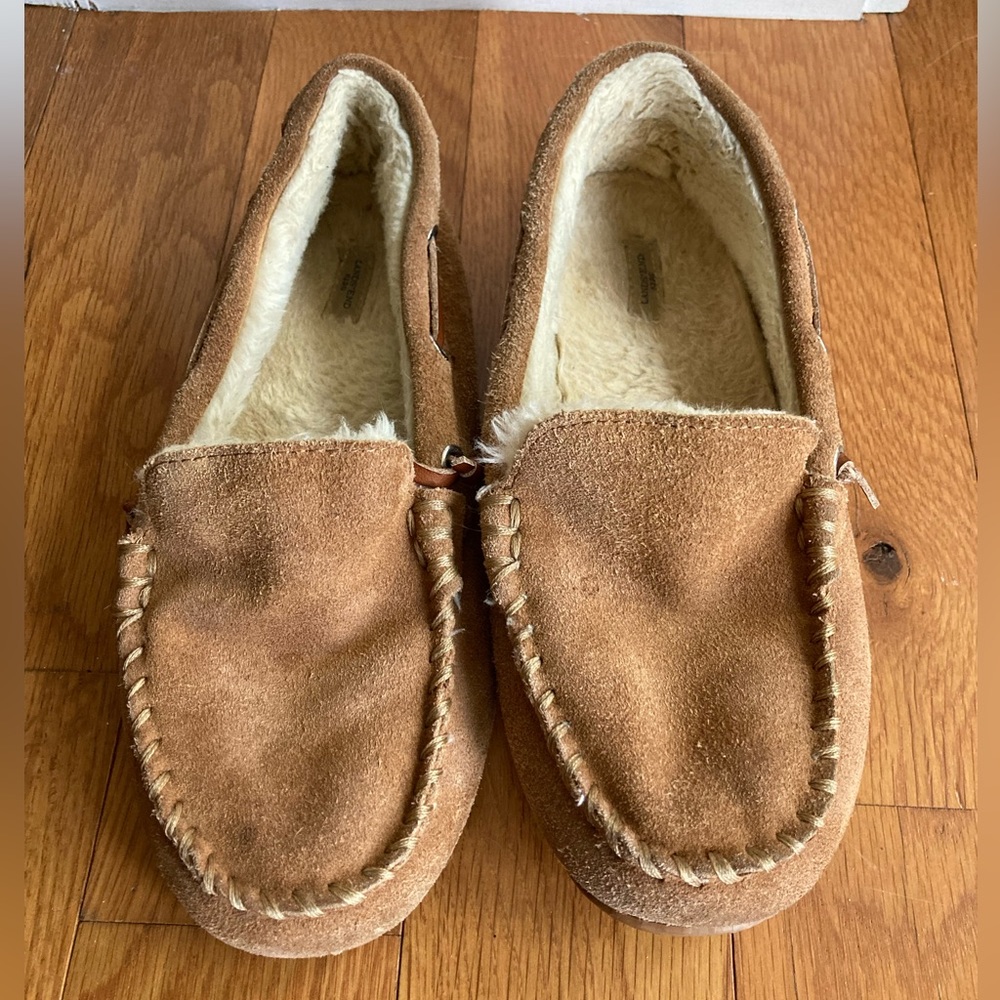 Lands End Youth Slippers Size 6